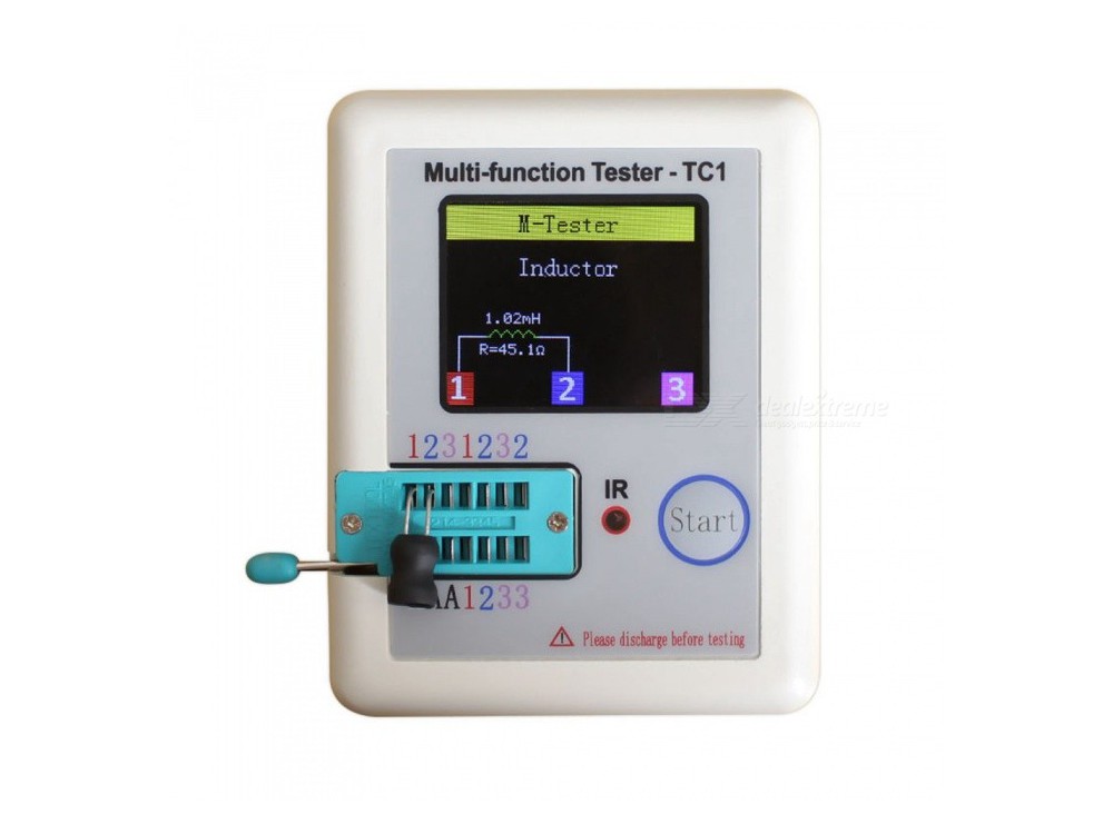 تستر قطعات الکترونیکی LCR-TC1