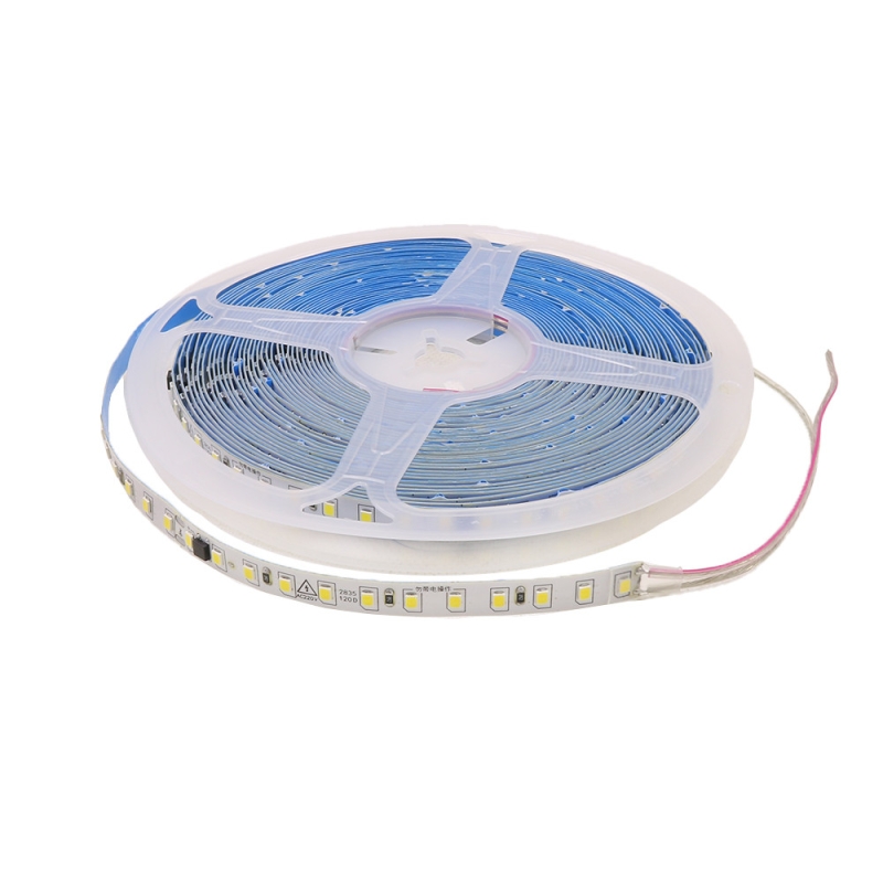 LED نواری سفید مهتابی 220 ولت 120Pcs 2835 بدون روکش رول 10متری