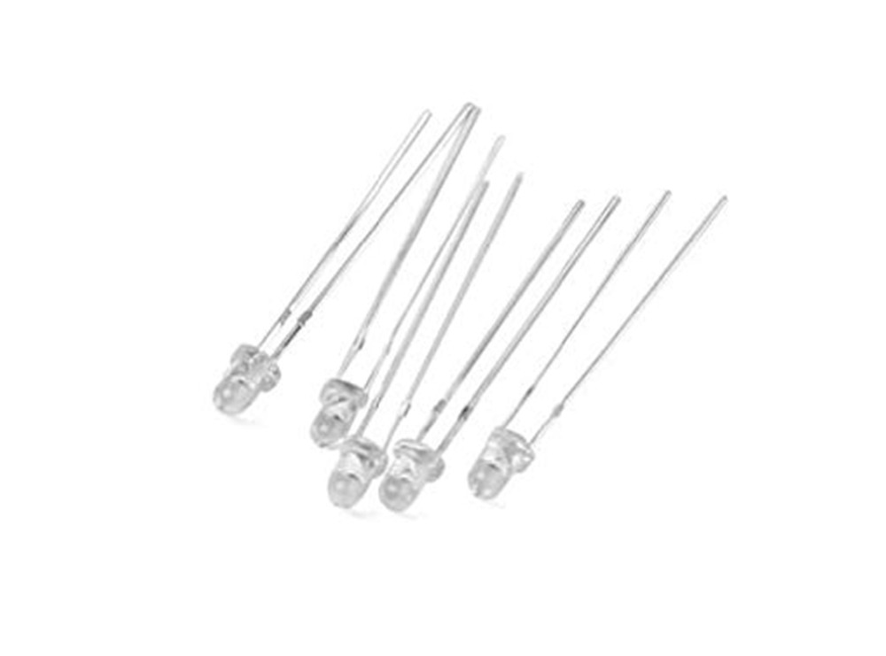 LED شیشه ای 3mm نارنجی مارک K-Bright بسته1000 تایی