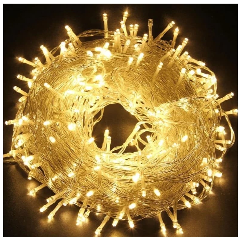 ریسه LED خوشه ای سفید آفتابی 5 متری 220 ولت