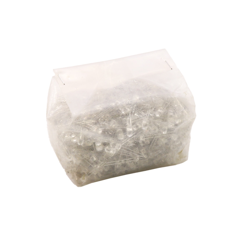 LED شیشه ای 5mm پایه کوتاه دو رنگ سبز - نارجی مارک K-Bright بسته1000 تایی