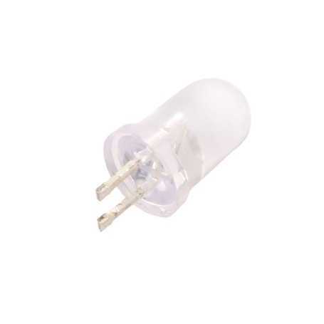 LED شیشه ای 5mm پایه کوتاه دو رنگ سبز - نارجی مارک K-Bright بسته1000 تایی