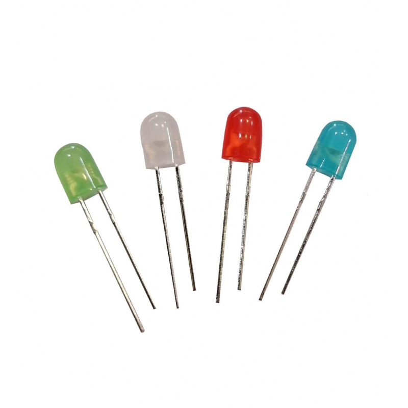 LED اوال سفید آفتابی 5mm تابلو روانی مارک ML بسته1000 تایی LED اوال سفید آفتابی 5mm تابلو روانی مارک ML بسته1000 تایی