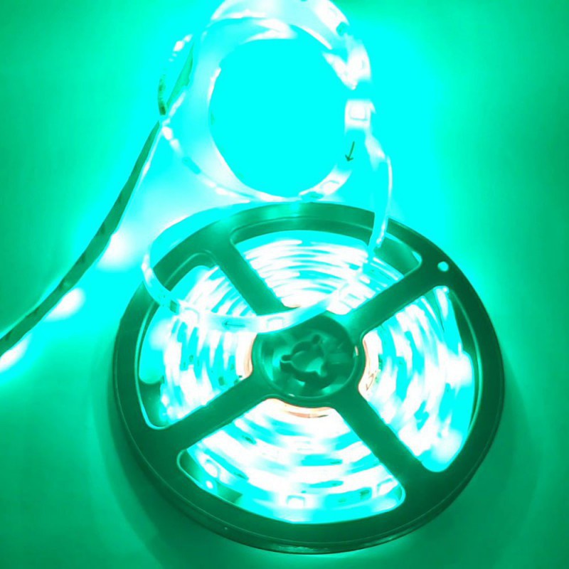 LED نواری ARGB WS2811 درایوردار 60Pcs بدون روکش IP20 رول 5متری