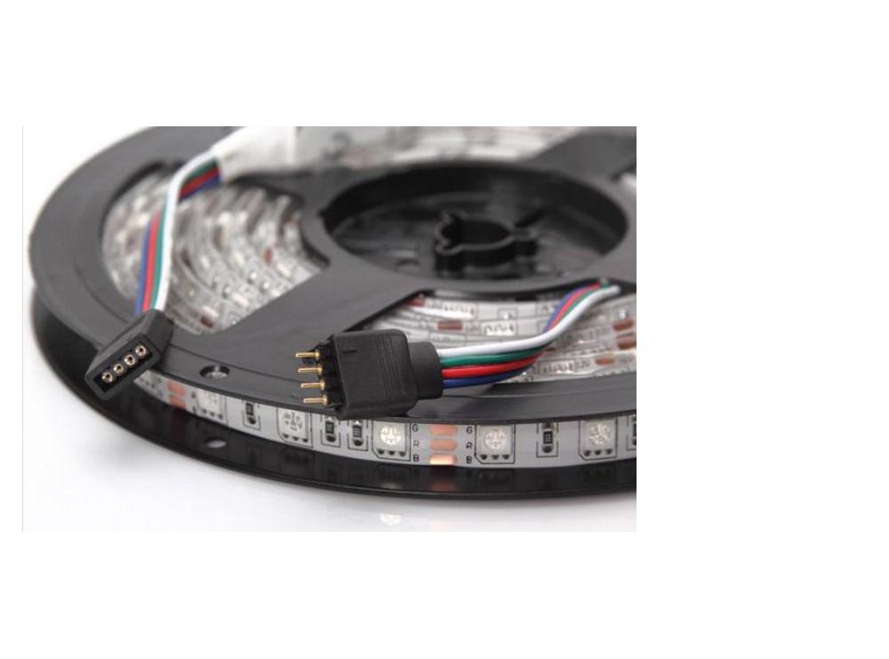 LED نواری RGB درشت 5050 60Pcs ضد آب رول 5متری