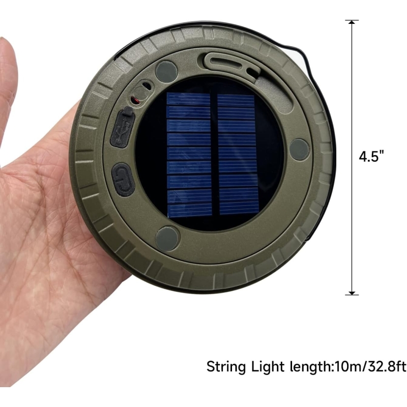 چراغ و ریسه LED شارژی استرینگ لایت RGB قابل حمل مدل YD-2326