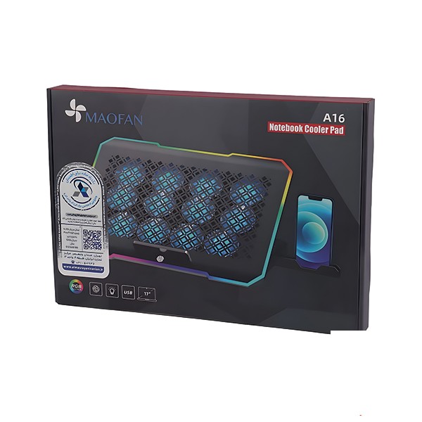 پایه خنک کننده لپ تاپ کول کلد مدل Maofan A16