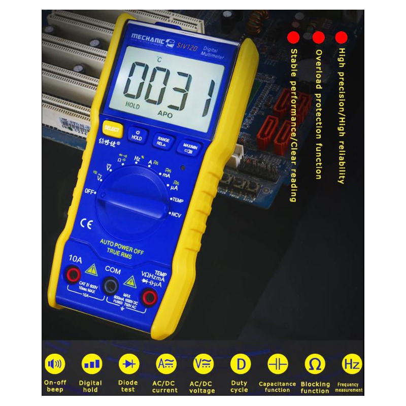 مولتی متر اتورنج Mechanic مدل SIV120