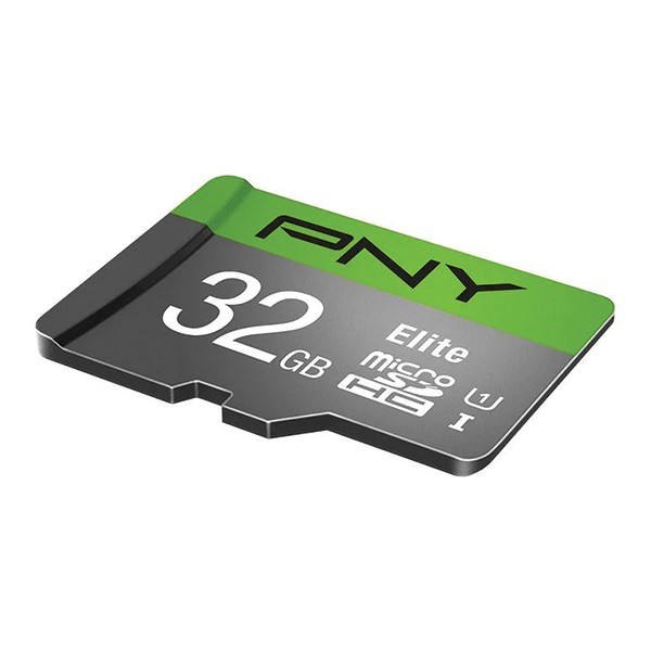 کارت حافظه microSDXC پی ان وای مدل P-SDU32GU185GW-GE ظرفیت 32 گیگابایت به همراه آداپتور
