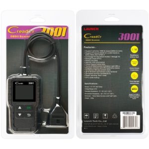 دستگاه دیاگ خودرو OBD II / EOBD + CAN مدل CR3001 مارک LAUNCH