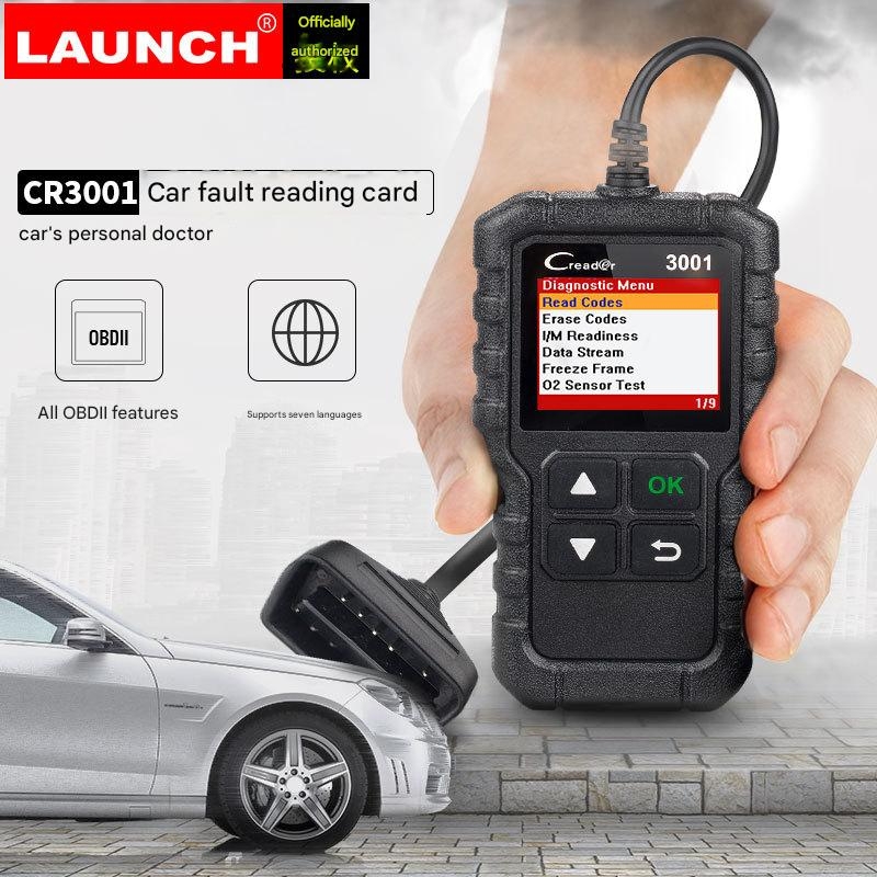 دستگاه دیاگ خودرو OBD II / EOBD + CAN مدل CR3001 مارک LAUNCH دستگاه دیاگ خودرو OBD II / EOBD + CAN مدل CR3001 مارک LAUNCH