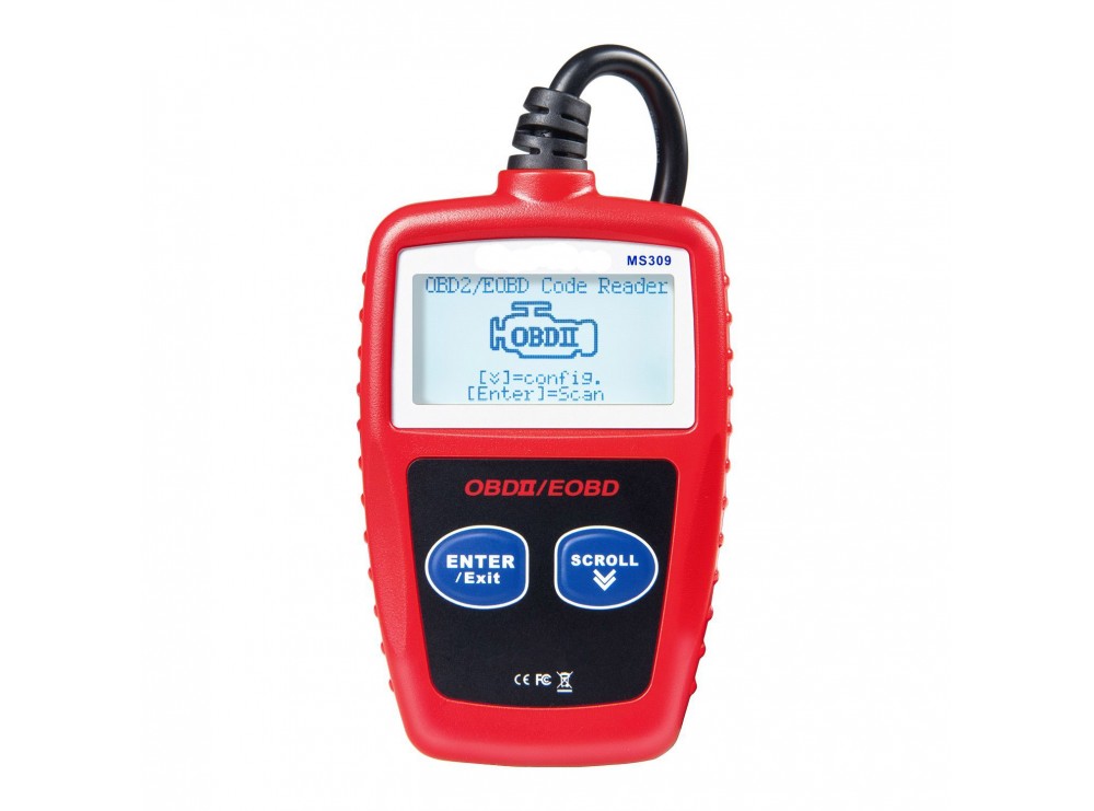 دستگاه دیاگ - عیب یاب حرفه ای خودرو OBD II / OBD2 مدل MS309