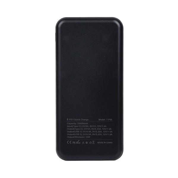 پاوربانک ترانیو مدل P05 ظرفیت 20000 میلی آمپر