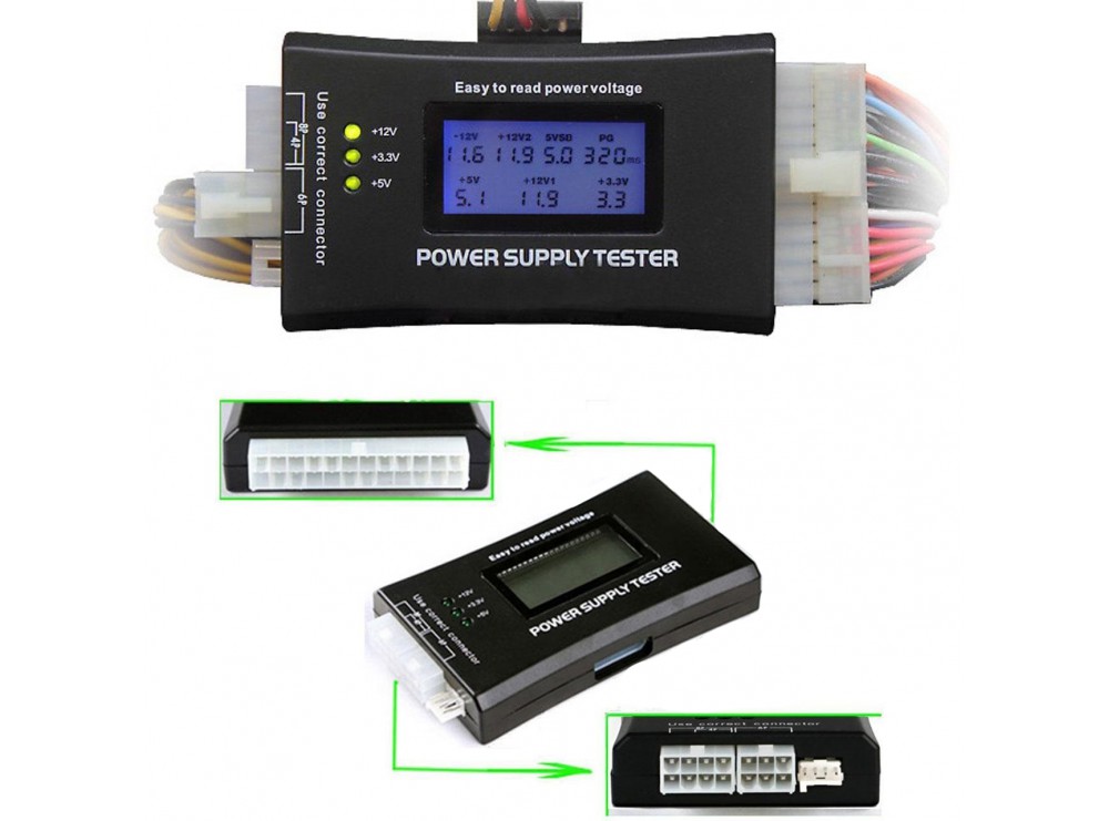 تستر پاور کامپیوتر Power Supply Tester