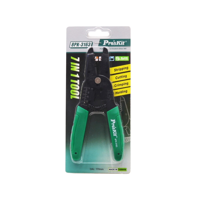 سیم لخت کن چندکاره پروسکیت Proskit مدل 8PK-3163 سیم لخت کن چندکاره پروسکیت Proskit مدل 8PK-3163