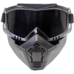 ماسک و عینک ایمنی بهمراه محافظ صورت دودی / جوشکاری راکیبا RAKIBA