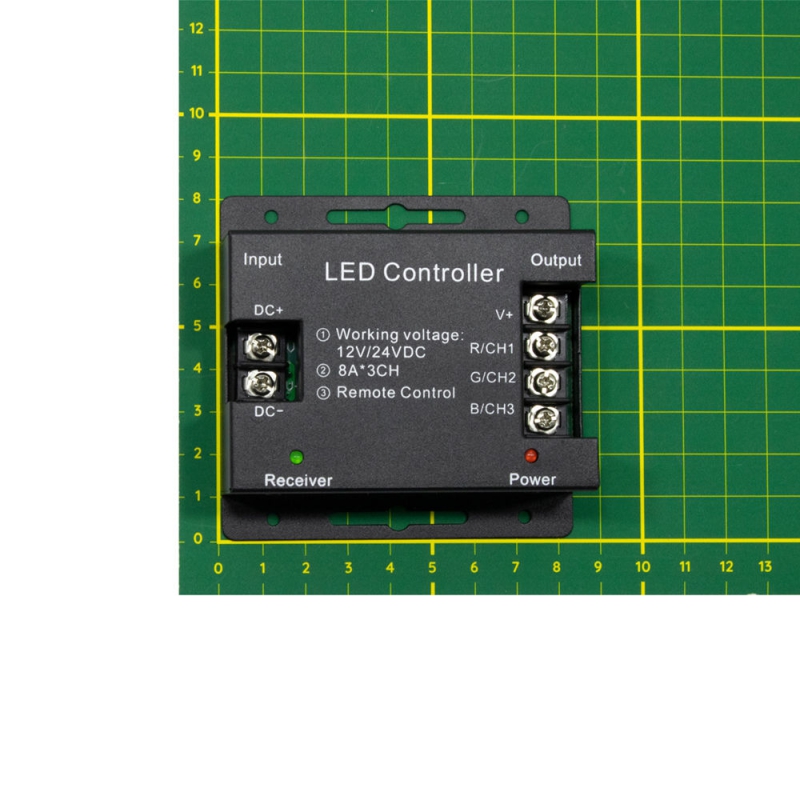 درایور و کنترلر RGB - کنترل از راه دور 20KEY-24A درایور و کنترلر RGB - کنترل از راه دور 20KEY-24A