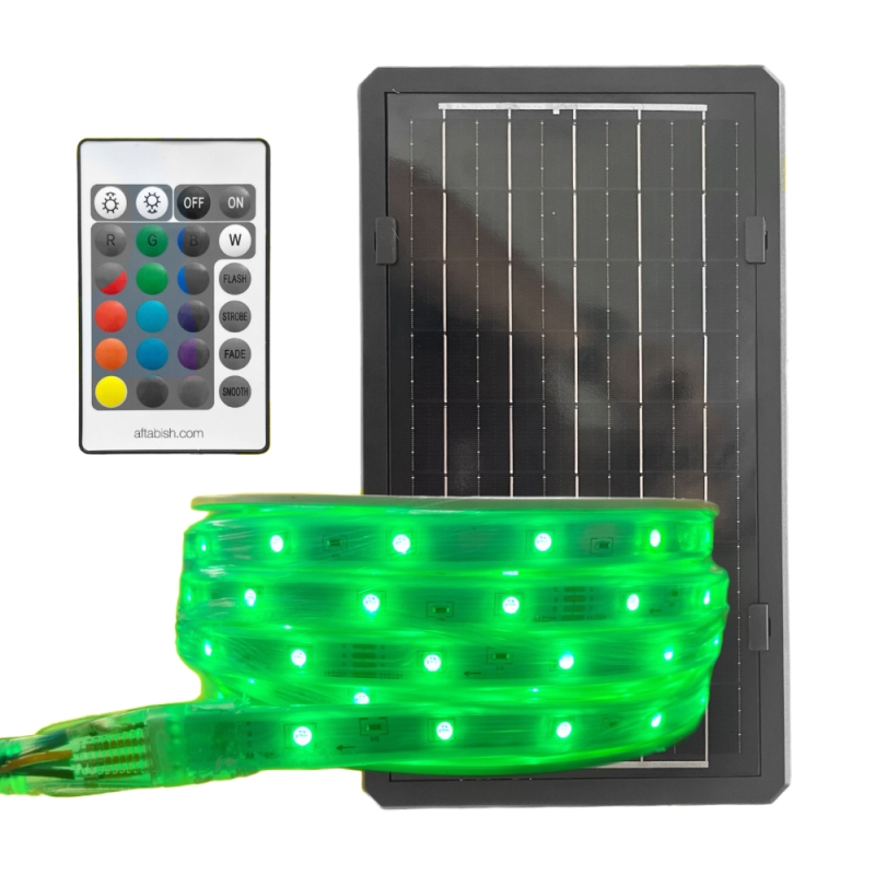 ریسه خورشیدی ده متری RGB مارک MODI مدل MD7010 ریسه خورشیدی ده متری RGB مارک MODI مدل MD7010