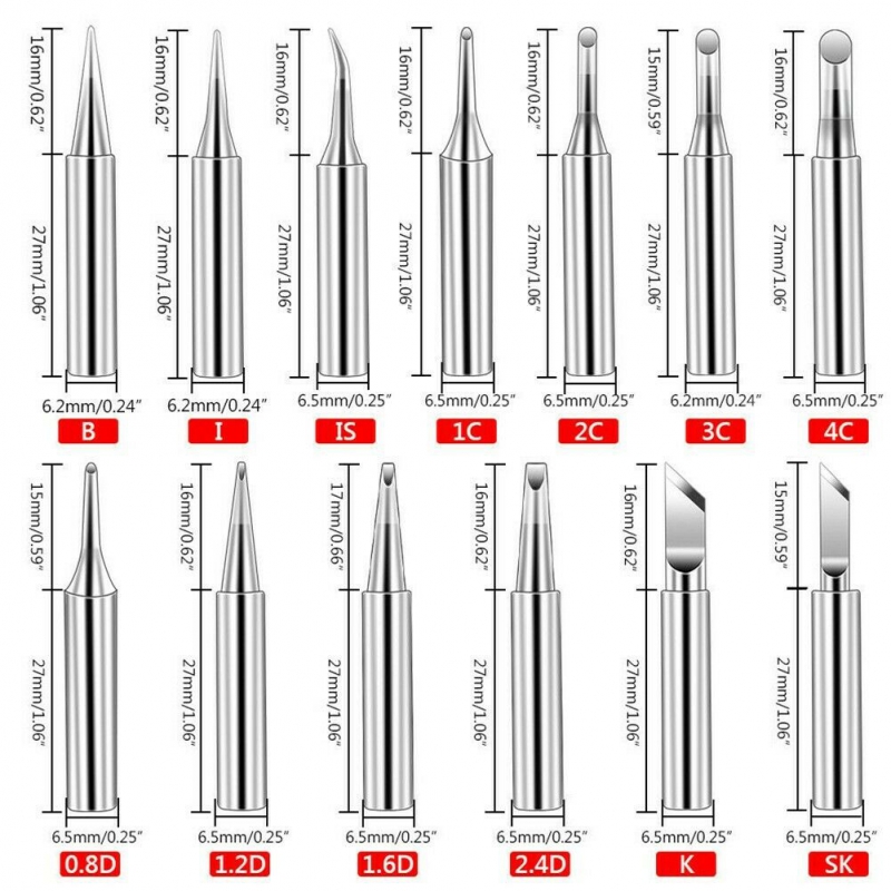 سرهویه سوزنی SMD مخصوص هیتر Mechanic طلایی مدل 900M-T-I