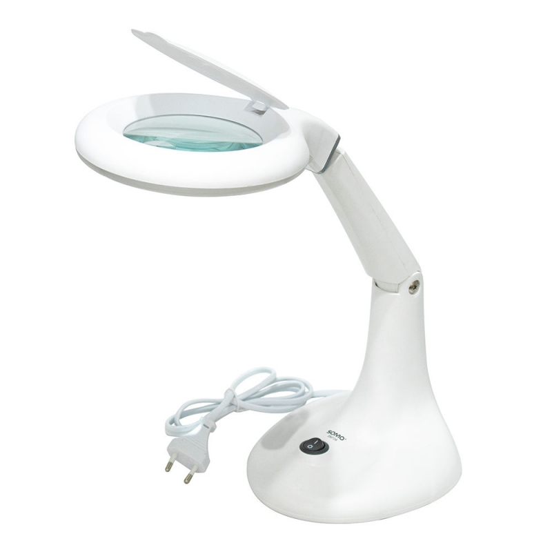 چراغ کار ذره بین دار(ذره بین رومیزی-لوپ) سومو SOMO مدل SM104 چراغ کار ذره بین دار(ذره بین رومیزی-لوپ) سومو SOMO مدل SM104