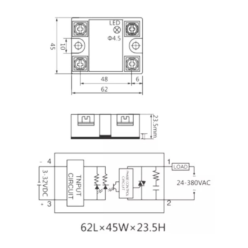 رله حالت جامد SSR-100 DA