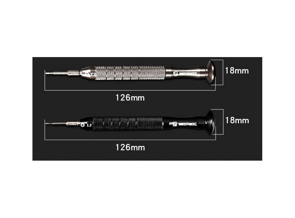 پیچ گوشتی ستاره ای سایز T2 مارک Mechanic پیچ گوشتی ستاره ای سایز T2 مارک Mechanic