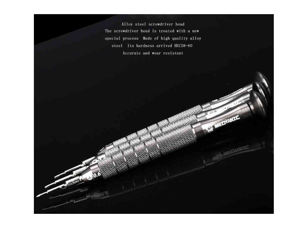 پیچ گوشتی ستاره ای سایز T2 مارک Mechanic پیچ گوشتی ستاره ای سایز T2 مارک Mechanic