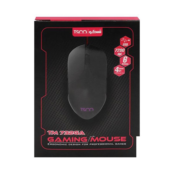ماوس مخصوص بازی تسکو مدل TM 732GA