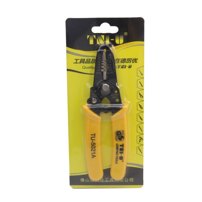 انبر سیم لخت کن مارک TNI-U مدل TU-5021A انبر سیم لخت کن مارک TNI-U مدل TU-5021A