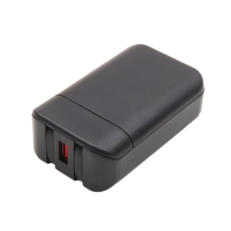 کیس پاوربانک با ورودی Type-C دو خروجی USB دارای کابل مدل KH-810