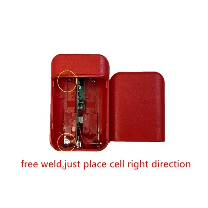 کیس پاوربانک با ورودی Type-C دو خروجی USB دارای کابل مدل KH-810