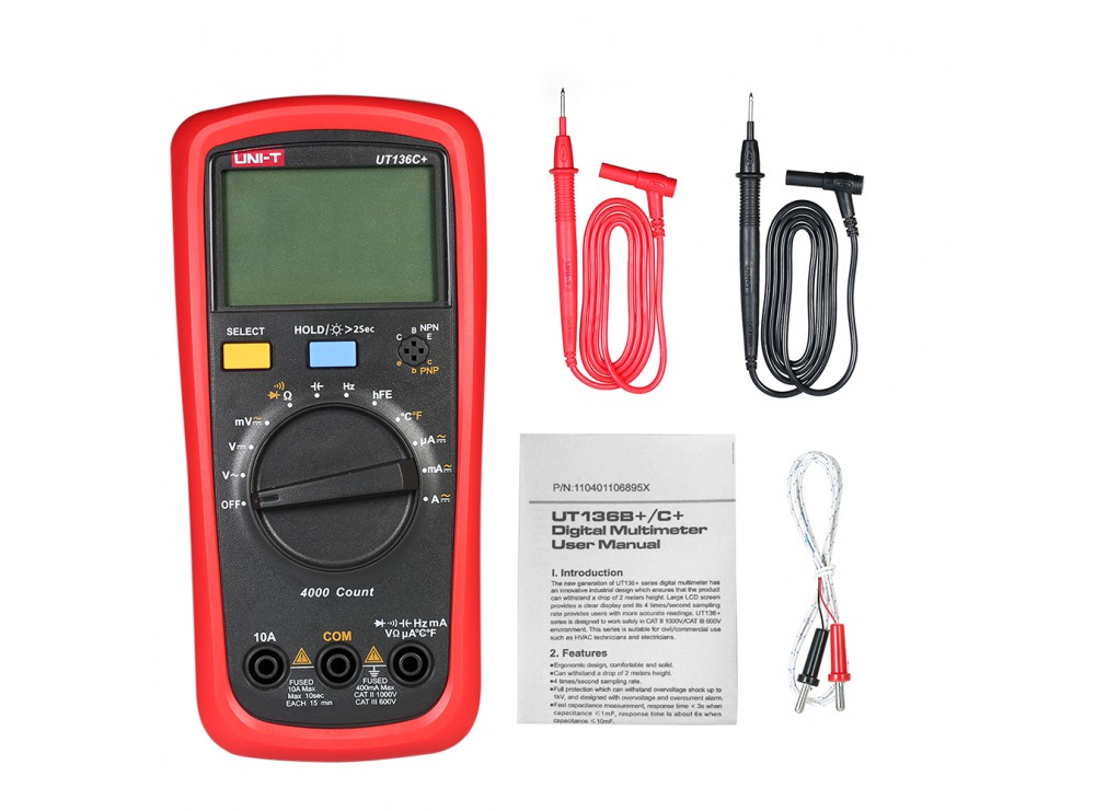 مولتی متر اتورنج UNI-T مدل +UT136C