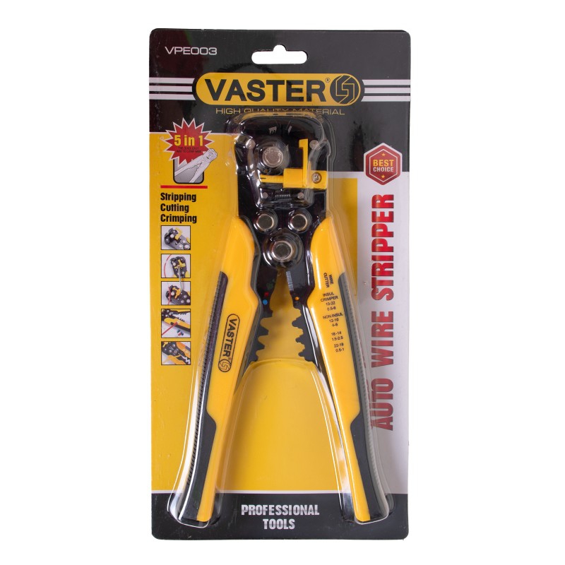 سیم لخت کن اتومات ، سیم چین و انبر پرس مارک VASTER مدل VPE003