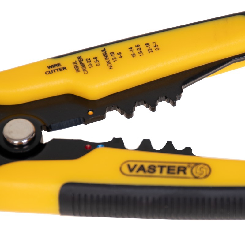 سیم لخت کن اتومات ، سیم چین و انبر پرس مارک VASTER مدل VPE003