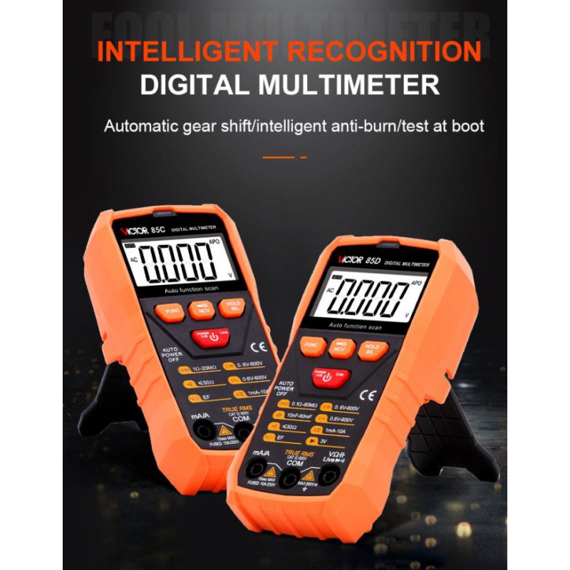 مولتی متر اتورنج دیجیتال VICTOR مدل 85D
