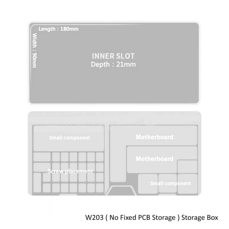 جعبه قطعات چند منظوره مدل W203