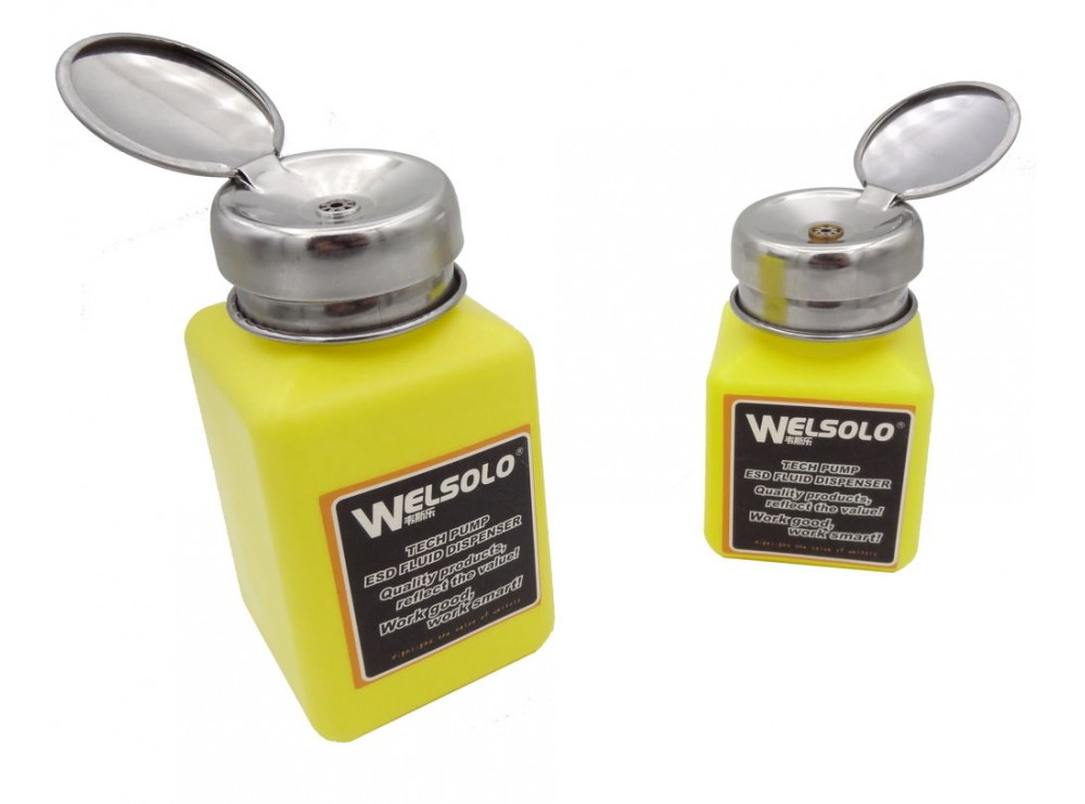 جا مایعی فشاری (جا الکلی) مارک WELSOLO حجم 200ml جا مایعی فشاری (جا الکلی) مارک WELSOLO حجم 200ml