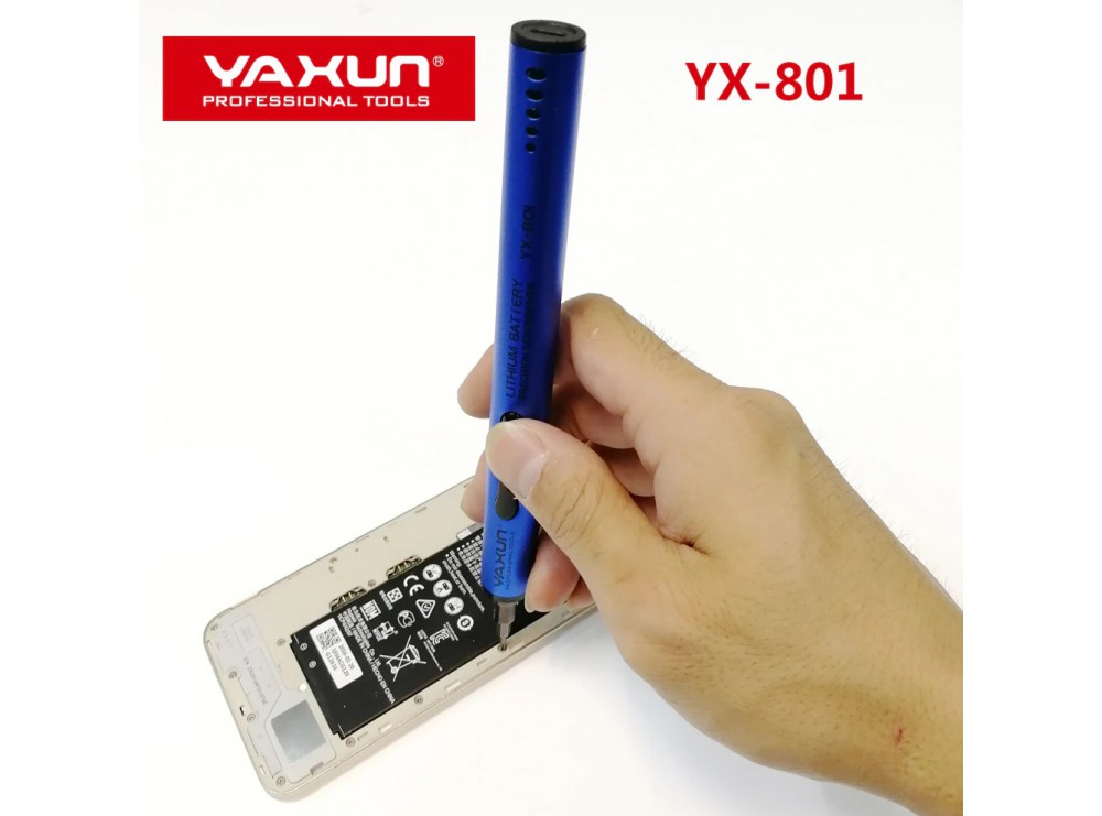 پیچ گوشتی شارژی یاکسون YAXUN مدل YX-801
