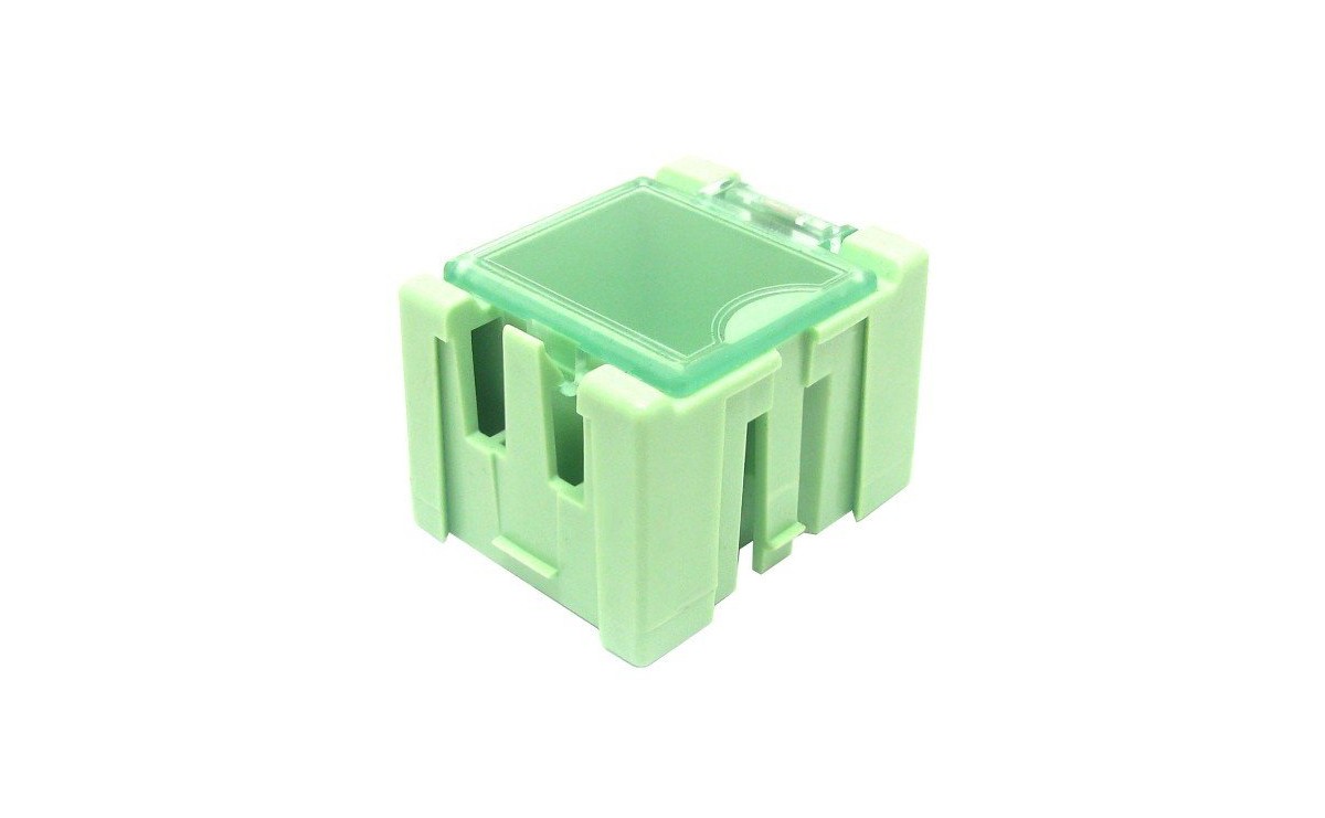 مجموعه 10 عددی جعبه قطعات 31.5x25x21 SMD سبز