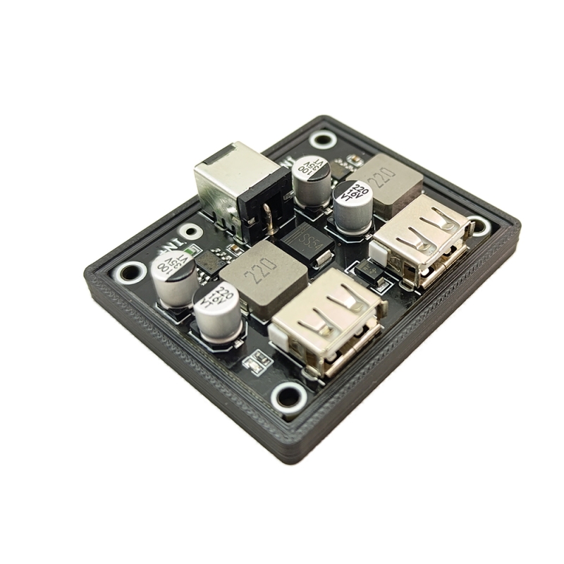 مجموعه 2 عددی قاب محافظ 3D print ماژول شارژر ولتاژ DC با 2 خروجی USB مجموعه 2 عددی قاب محافظ 3D print ماژول شارژر ولتاژ DC با 2 خروجی USB