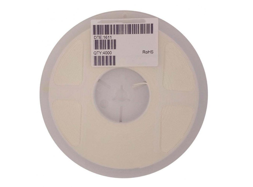 خازن 3.3nF 5% 16V پکیج SMD 0603 رول4000 عددی خازن 3.3nF 5% 16V پکیج SMD 0603 رول4000 عددی