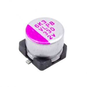 مجموعه 39 عددی خازن جامد - سالید 330uF / 2V ژاپنی پکیج SMD