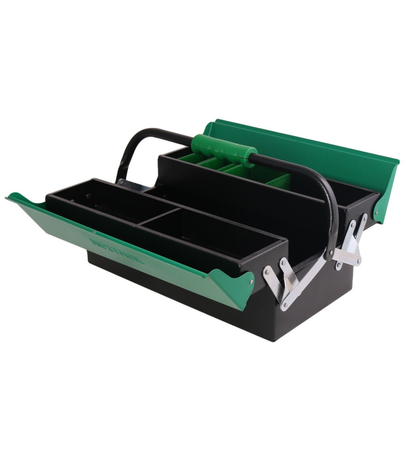 جعبه ابزار دو طبقه 40 سانت نکستول NEXTOOL مدل NEX-402 جعبه ابزار دو طبقه 40 سانت نکستول NEXTOOL مدل NEX-402