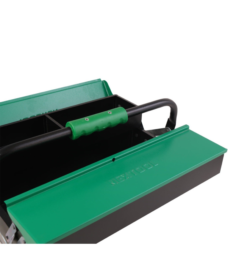 جعبه ابزار دو طبقه 40 سانت نکستول NEXTOOL مدل NEX-402 جعبه ابزار دو طبقه 40 سانت نکستول NEXTOOL مدل NEX-402