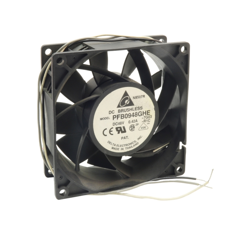 فن 48V سه سیمه سایز 9.2x9.2 مارک DELTA مدل PFB0948GHE فن 48V سه سیمه سایز 9.2x9.2 مارک DELTA مدل PFB0948GHE