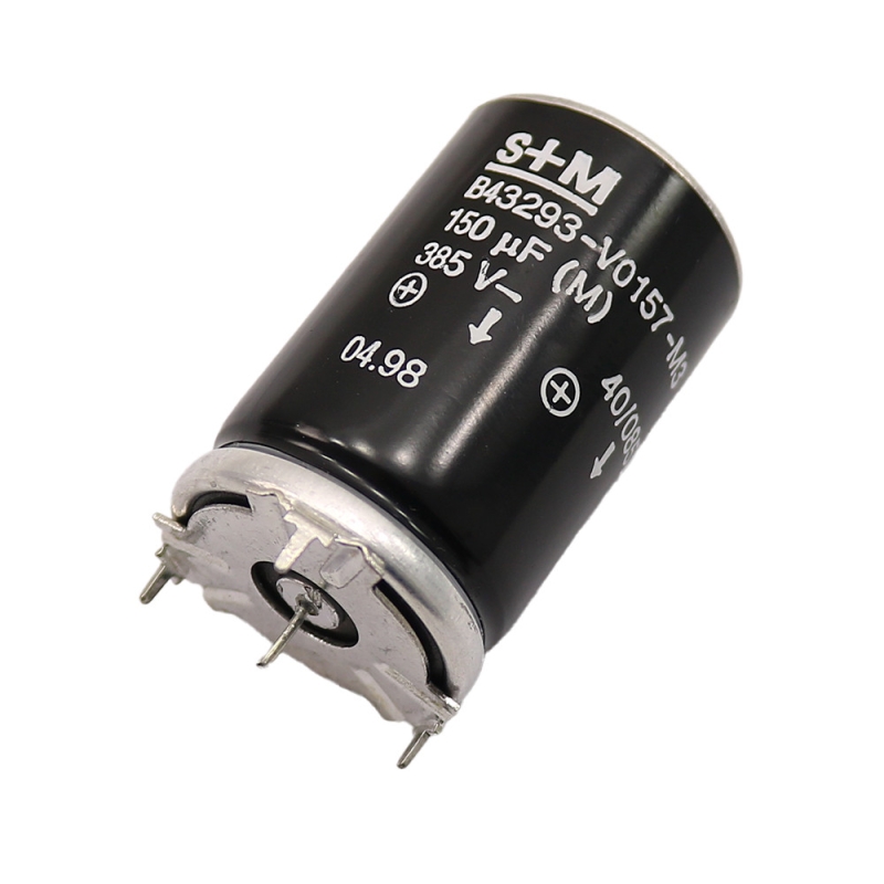 مجموعه 5 عددی خازن الکترولیتی صوتی 150uF / 385V مارک SIEMENS مجموعه 5 عددی خازن الکترولیتی صوتی 150uF / 385V مارک SIEMENS