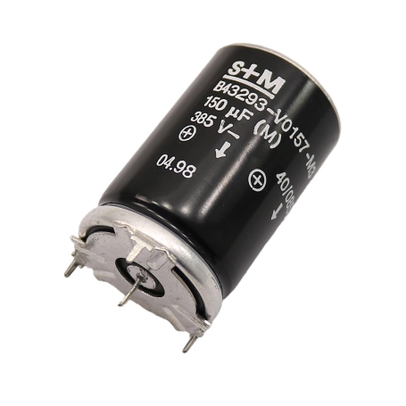 مجموعه 5 عددی خازن الکترولیتی صوتی 150uF / 385V مارک SIEMENS مجموعه 5 عددی خازن الکترولیتی صوتی 150uF / 385V مارک SIEMENS