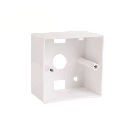 مجموعه 5 عددی باکس روکار کلید و پریز ابعاد 80x80mm