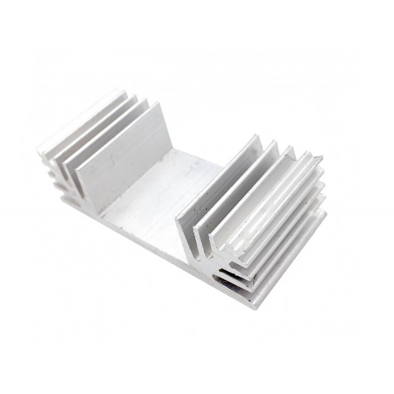 مجموعه 6 عددی هیت سینک 18 پره آلومینیومی 65x35x20mm مجموعه 6 عددی هیت سینک 18 پره آلومینیومی 65x35x20mm