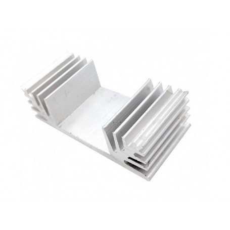 مجموعه 6 عددی هیت سینک 18 پره آلومینیومی 65x35x20mm مجموعه 6 عددی هیت سینک 18 پره آلومینیومی 65x35x20mm